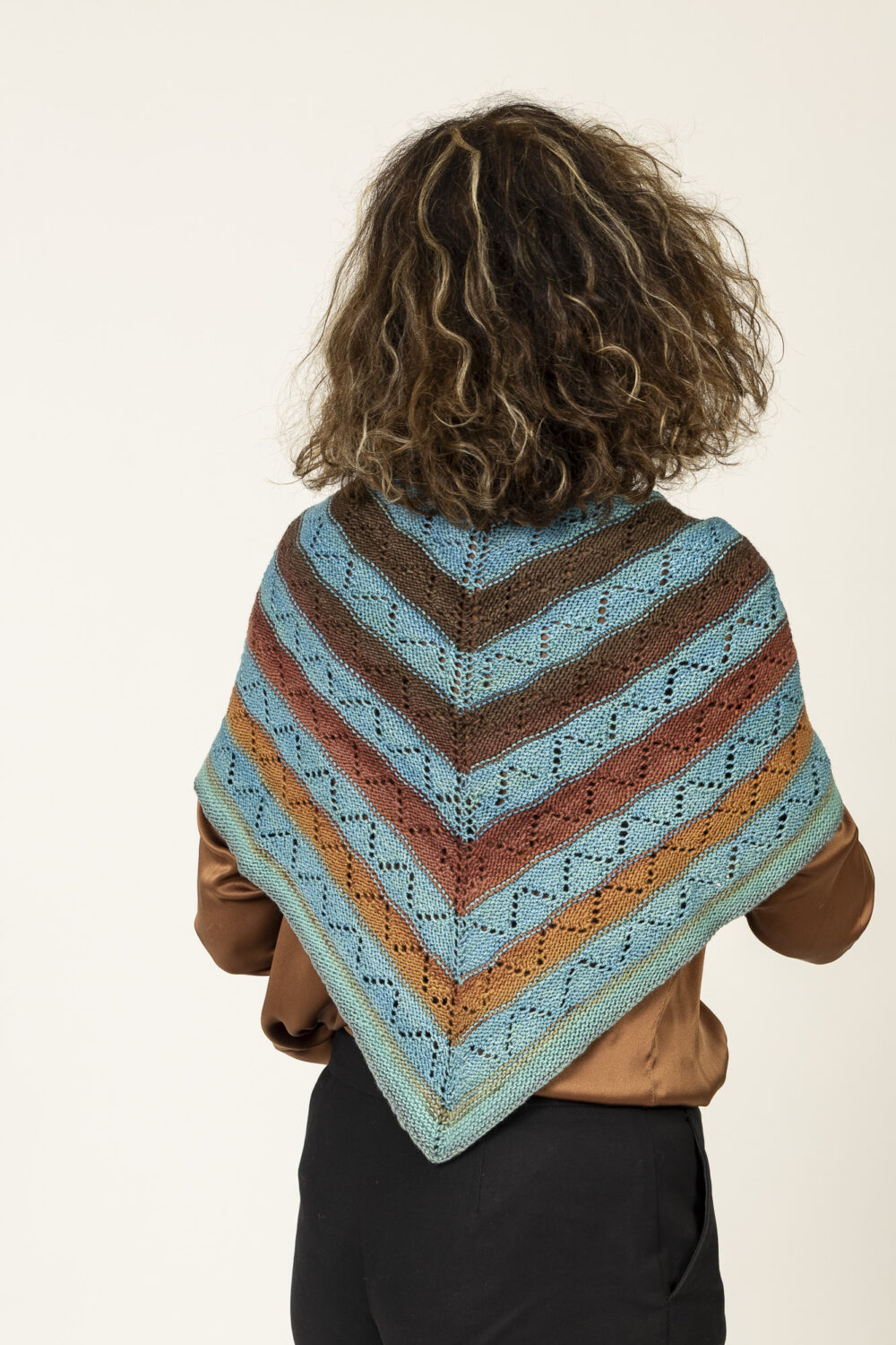 Wool Triangle Shawl - Image 3
