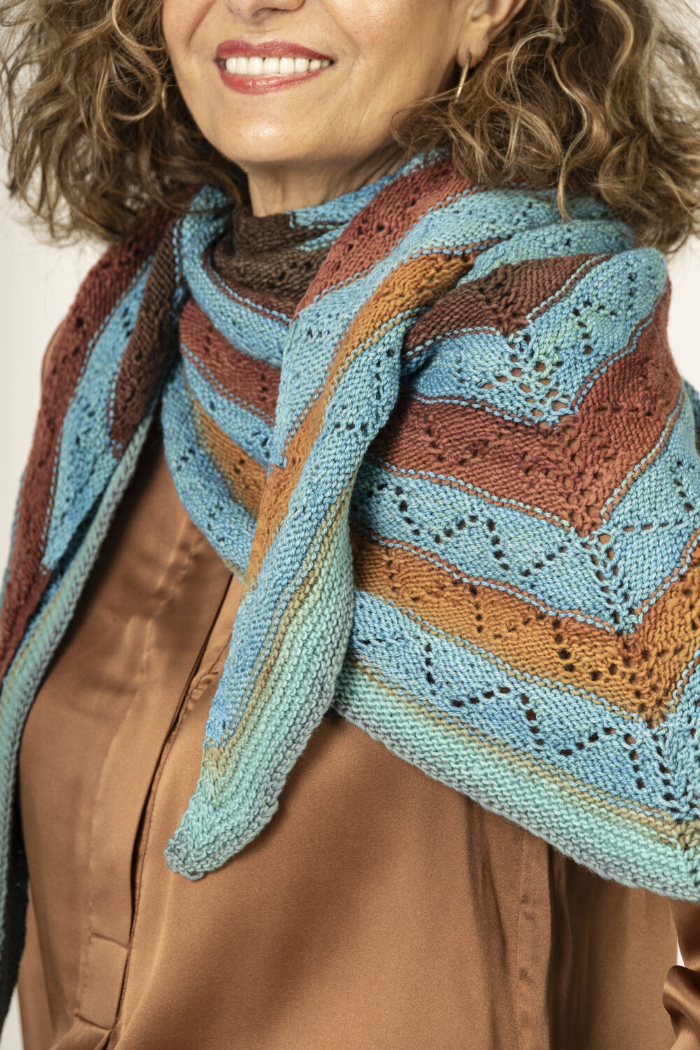 Wool Triangle Shawl - Image 2