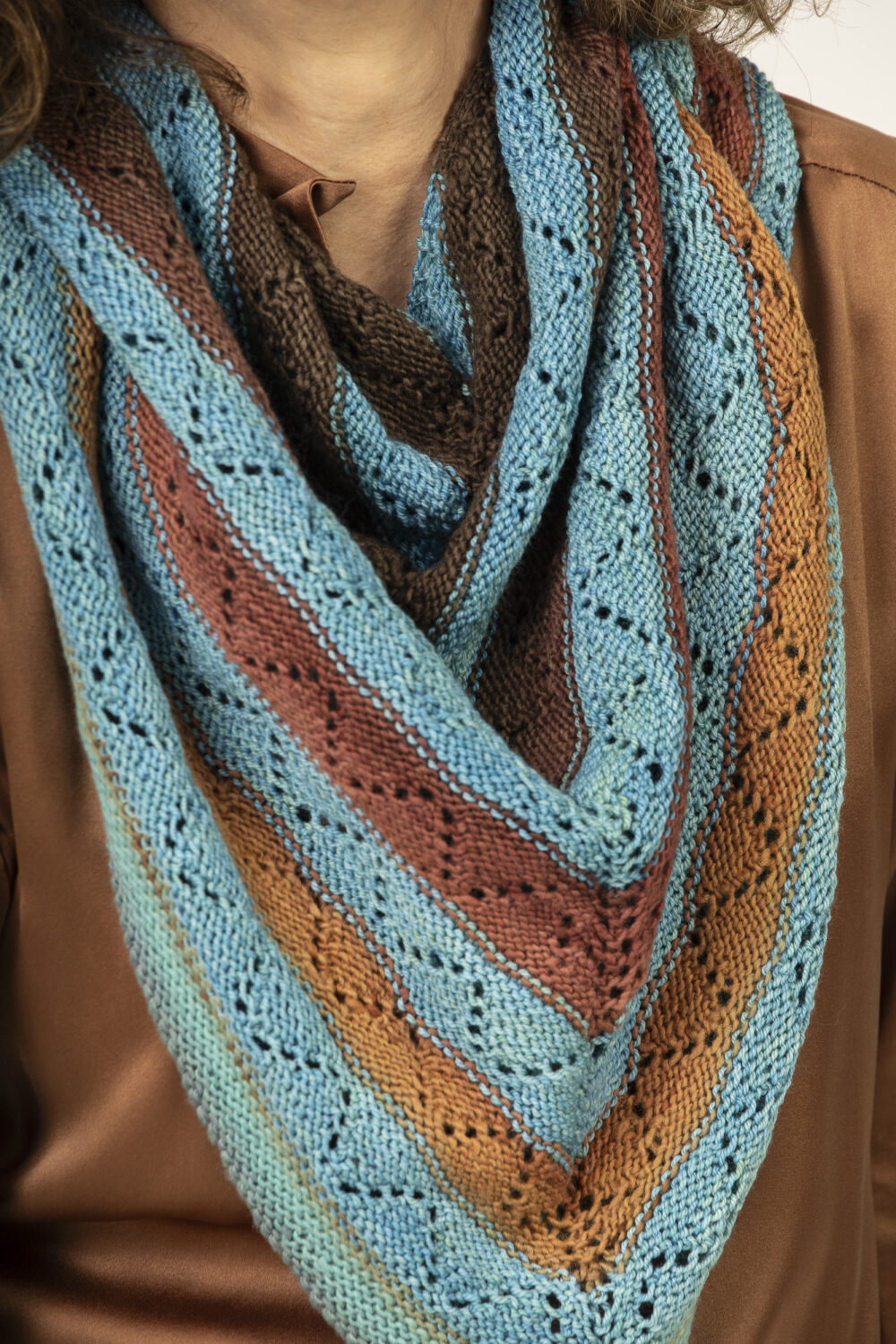 Wool Triangle Shawl - Image 5